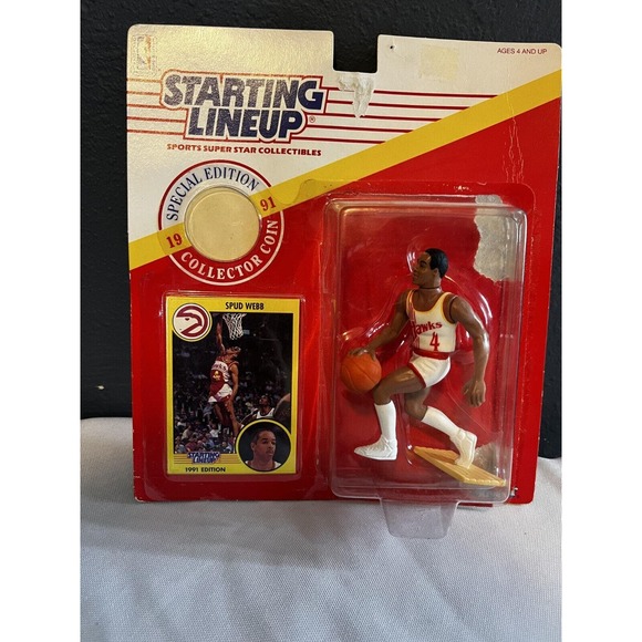 NBA Starting Lineup Spud Webb 1991 Edition - Picture 1 of 3